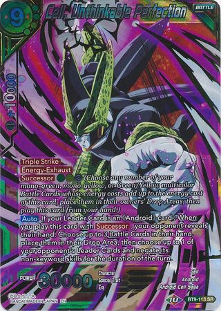 Cell, Unthinkable Perfection [BT9-113] | Good Games Adelaide SA