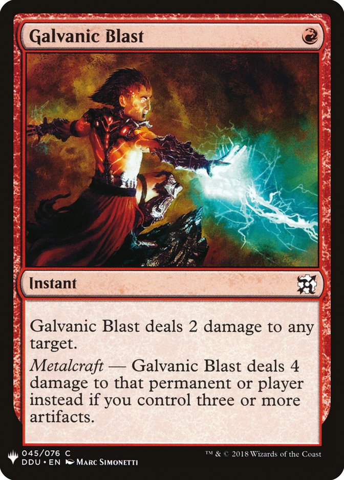 Galvanic Blast [Mystery Booster] | Good Games Adelaide SA