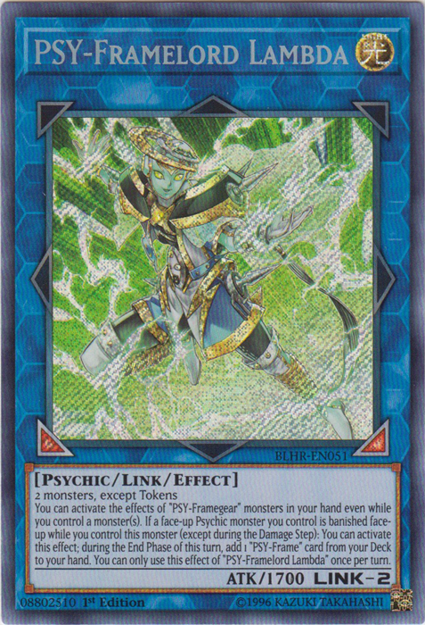 PSY-Framelord Lambda [BLHR-EN051] Secret Rare | Good Games Adelaide SA