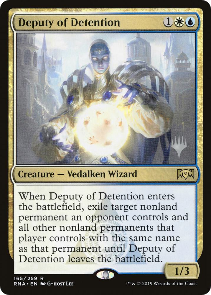 Deputy of Detention 165 (Promo Pack: Throne of Eldraine)  | Good Games Adelaide SA