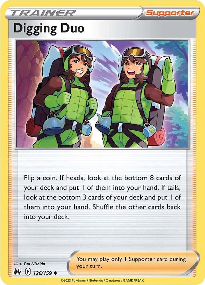 Digging Duo 126/159 (Crown Zenith)  | Good Games Adelaide SA