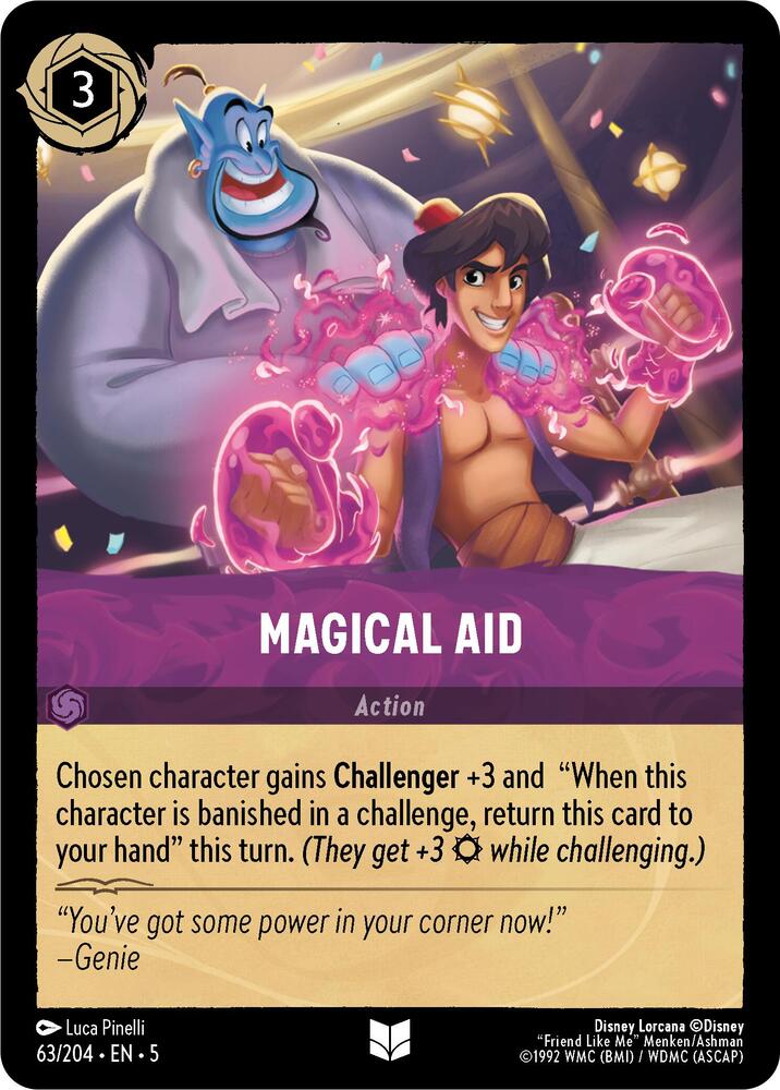 Magical Aid 63/204 (Shimmering Skies)  - Cold Foil | Good Games Adelaide SA
