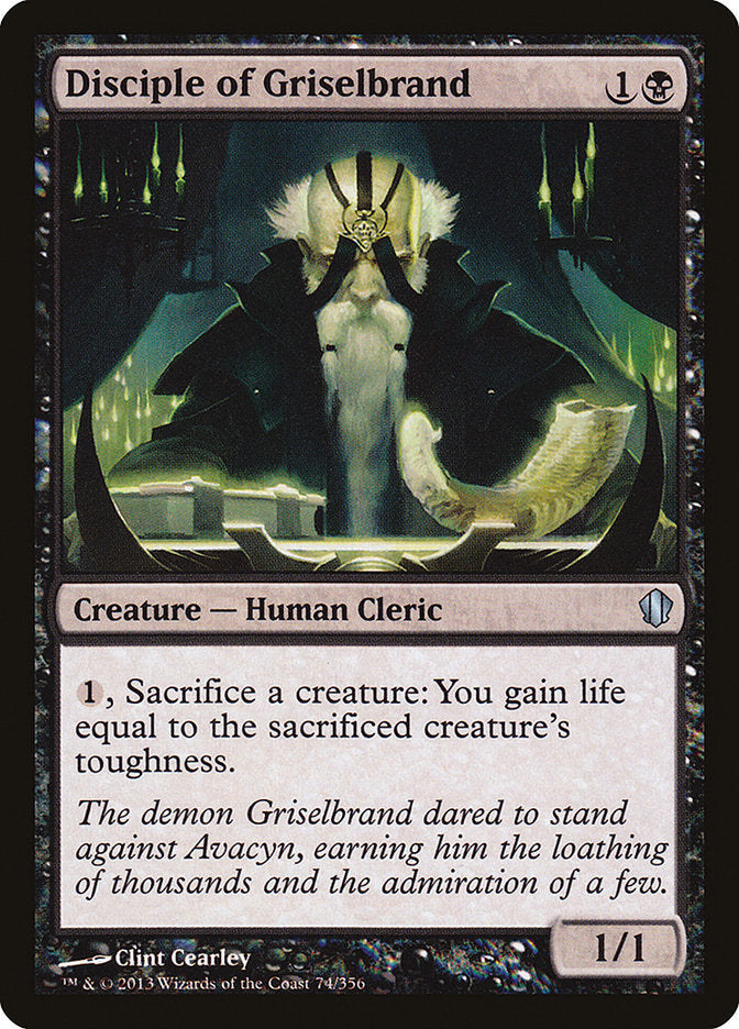 Disciple of Griselbrand 74 (Commander 2013)  | Good Games Adelaide SA