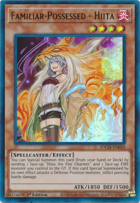 Familiar-Possessed - Hiita (Alternate Art) [SDCH-EN039] Ultra Rare | Good Games Adelaide SA