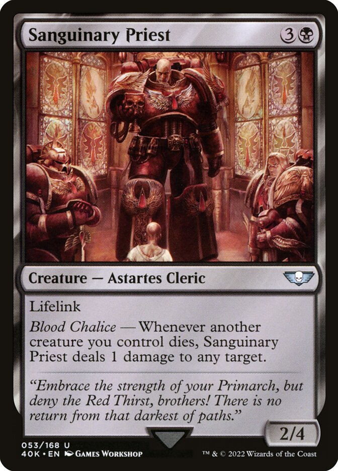 Sanguinary Priest 53 (Universes Beyond: Warhammer 40,000)  | Good Games Adelaide SA