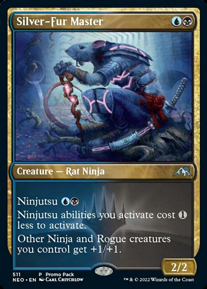 Silver-Fur Master (Promo Pack) [Kamigawa: Neon Dynasty] | Good Games Adelaide SA