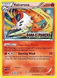 Volcarona Prerelease Staff BW40 (Black and White Promos)  - Holofoil | Good Games Adelaide SA