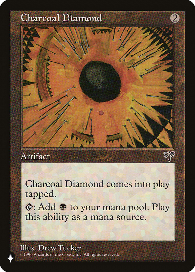 Charcoal Diamond [The List Reprints] | Good Games Adelaide SA