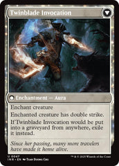 Twinblade Geist // Twinblade Invocation [Innistrad Remastered] | Good Games Adelaide SA