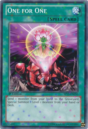 One for One [SP13-EN050] Starfoil Rare | Good Games Adelaide SA