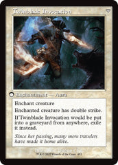 Twinblade Geist // Twinblade Invocation (Retro Frame) [Innistrad Remastered] | Good Games Adelaide SA