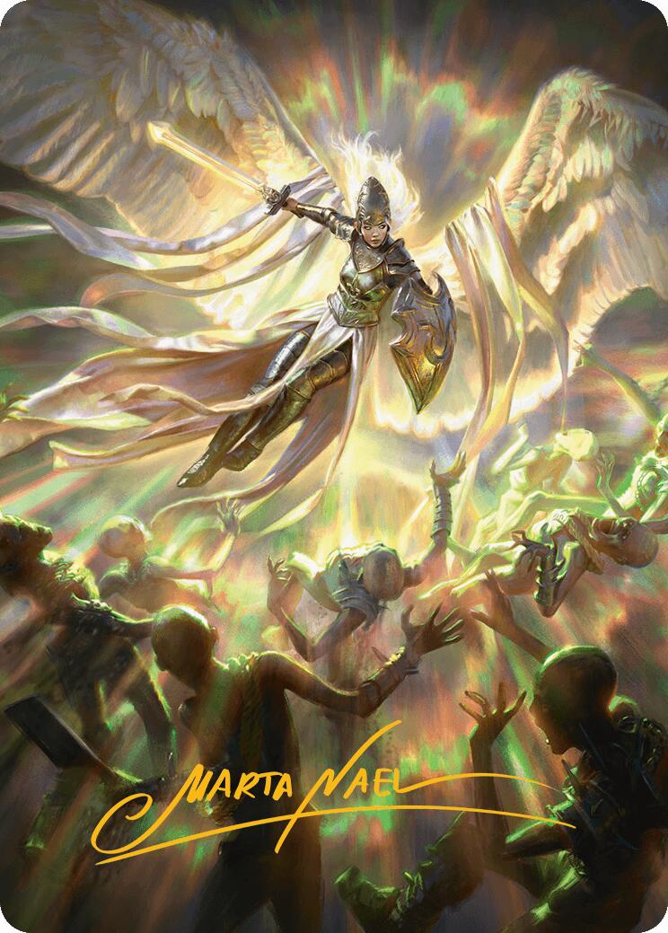 Vanquish the Horde Art Card (Gold-Stamped Signature) [Innistrad Remastered Art Series] | Good Games Adelaide SA