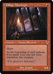 Village Messenger Treatments // Moonrise Intruder (Retro Frame) [Innistrad Remastered] | Good Games Adelaide SA