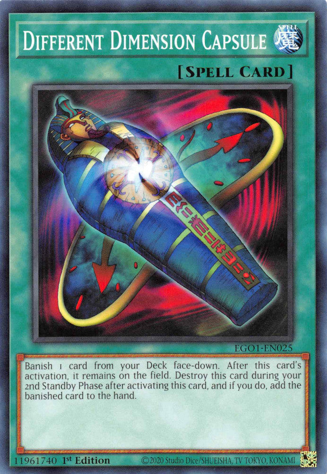 Different Dimension Capsule [EGO1-EN025] Common | Good Games Adelaide SA