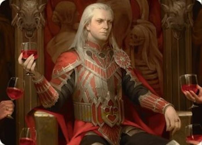 Edgar Markov Art Card [Innistrad Remastered Art Series] | Good Games Adelaide SA