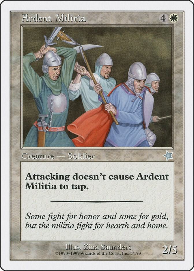 Ardent Militia 5 (Starter 1999)  | Good Games Adelaide SA