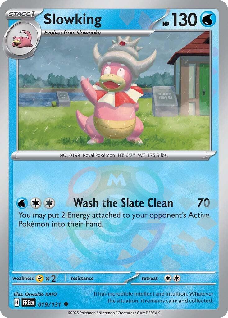 Slowking (019/131) (Master Ball Pattern) [Scarlet & Violet: Prismatic Evolutions] | Good Games Adelaide SA
