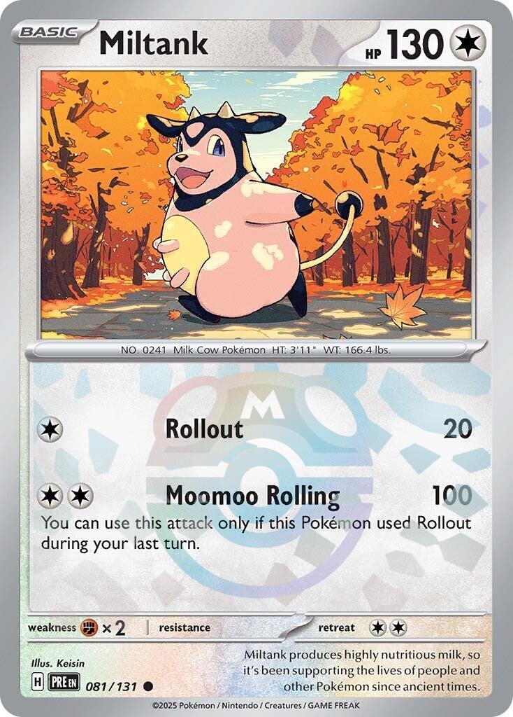 Miltank (081/131) (Master Ball Pattern) [Scarlet & Violet: Prismatic Evolutions] | Good Games Adelaide SA