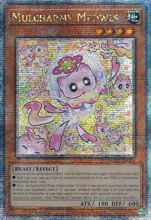 Mulcharmy Meowls (Quarter Century Secret Rare) [SUDA-EN025] Quarter Century Secret Rare | Good Games Adelaide SA