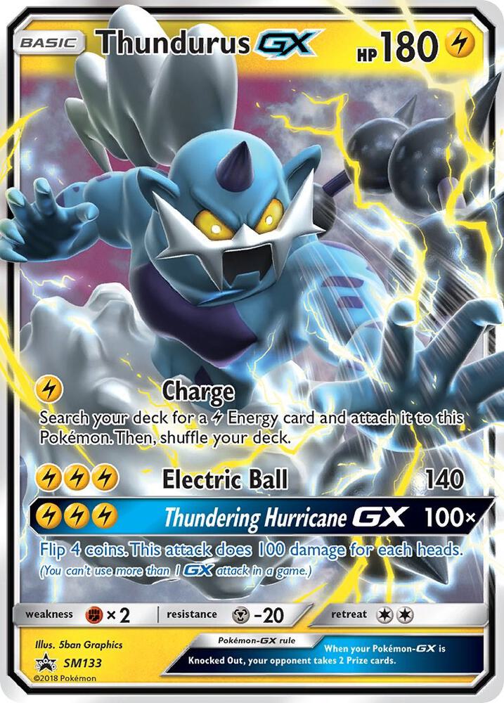 Thundurus GX SM133 (SM Promos)  - Holofoil | Good Games Adelaide SA