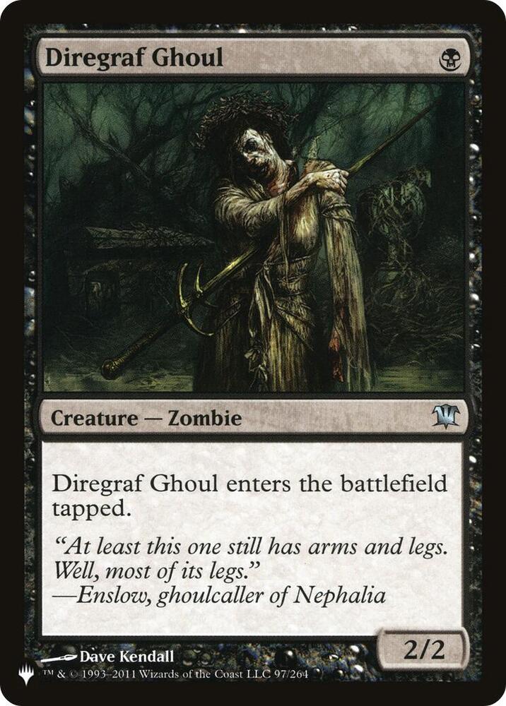 Diregraf Ghoul 97/264 (The List Reprints)  | Good Games Adelaide SA