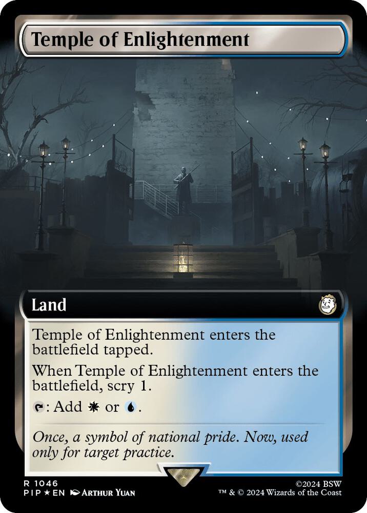 Temple of Enlightenment 1046 (Universes Beyond: Fallout)  - Foil | Good Games Adelaide SA