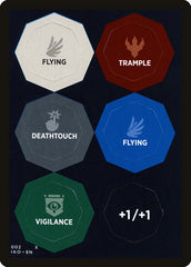 Punch Card Token (001 // 002) [Ikoria: Lair of Behemoths Tokens] | Good Games Adelaide SA