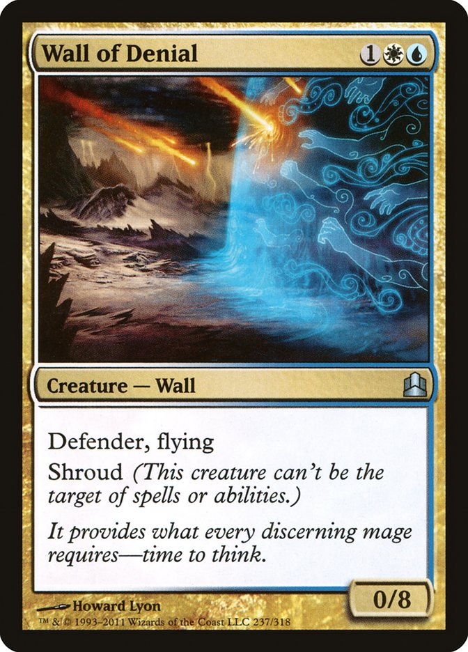 Wall of Denial [Commander 2011] | Good Games Adelaide SA