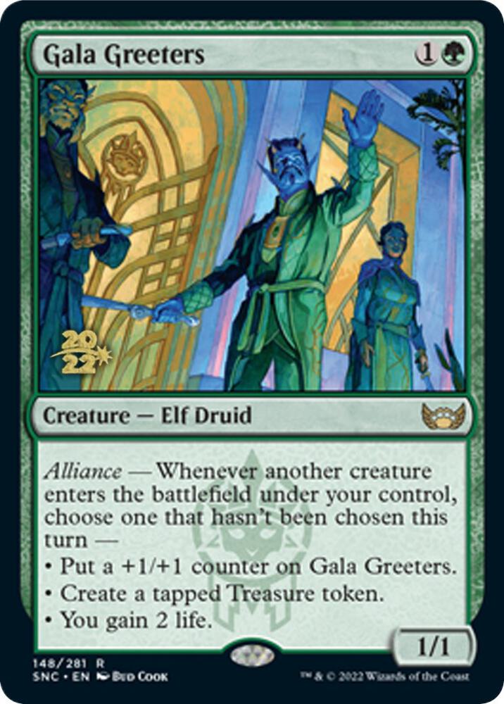 Gala Greeters 148 (Prerelease Cards)  - Foil | Good Games Adelaide SA