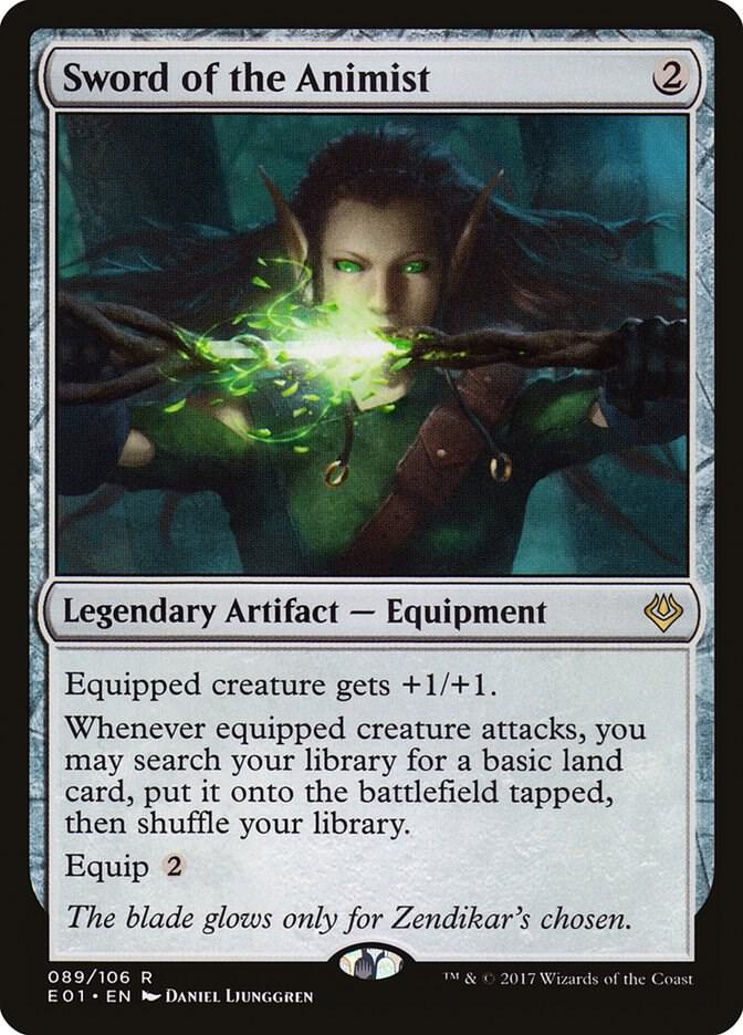 Sword of the Animist 89 (Archenemy: Nicol Bolas)  | Good Games Adelaide SA