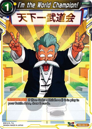 I'm the World Champion! [TB2-064] | Good Games Adelaide SA