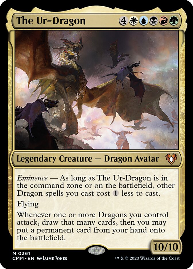 The Ur-Dragon 361 (Commander Masters)  - Foil | Good Games Adelaide SA
