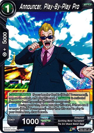 Announcer, Play-By-Play Pro [TB2-067] | Good Games Adelaide SA