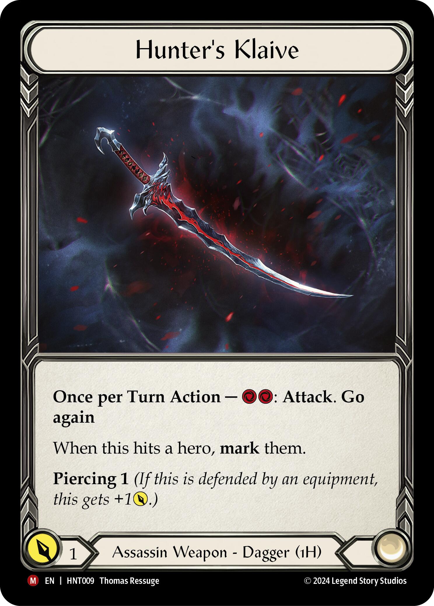 Hunter's Klaive [HNT009] (The Hunted) | Good Games Adelaide SA