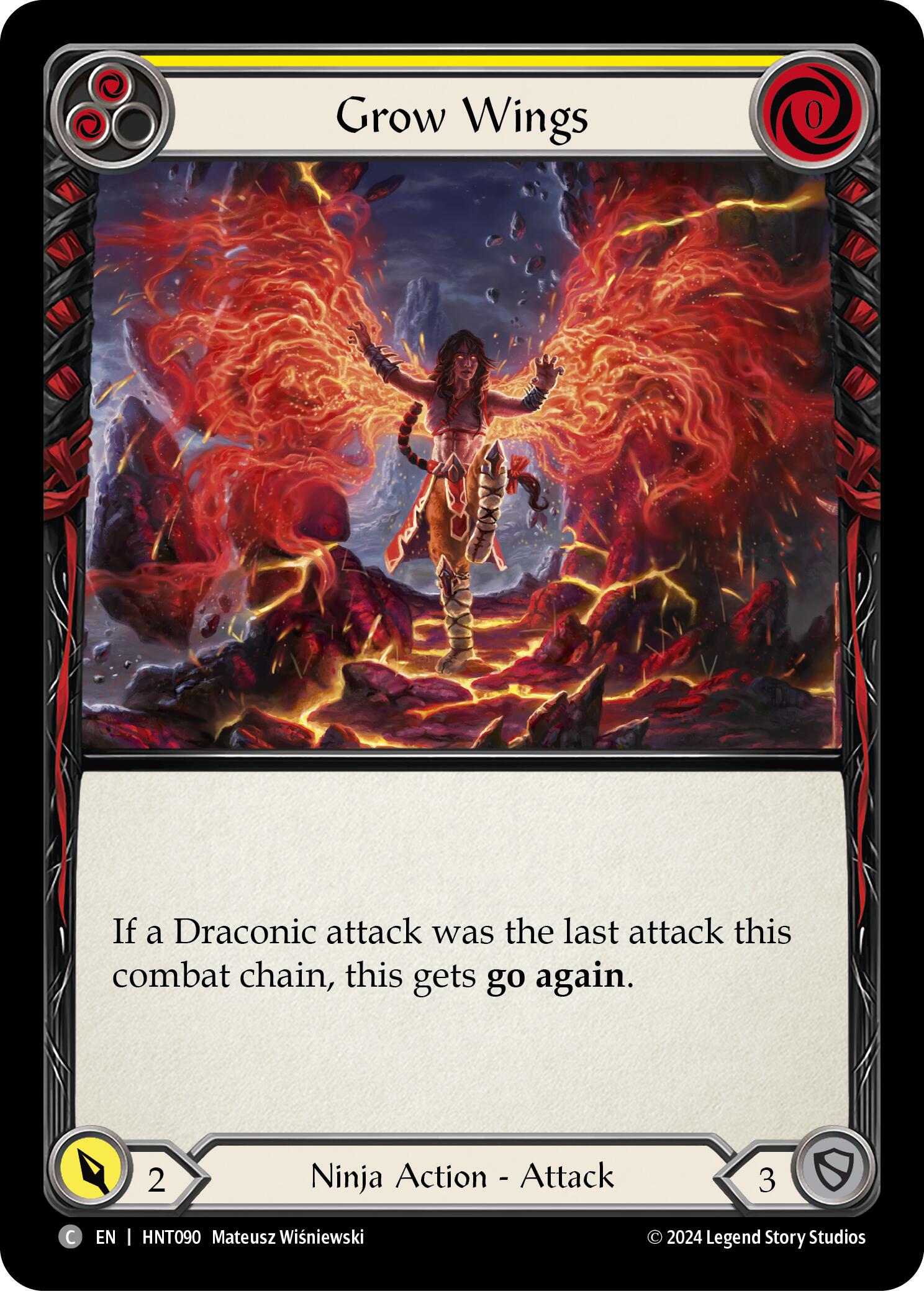 Grow Wings (Yellow) [HNT090] (The Hunted) | Good Games Adelaide SA