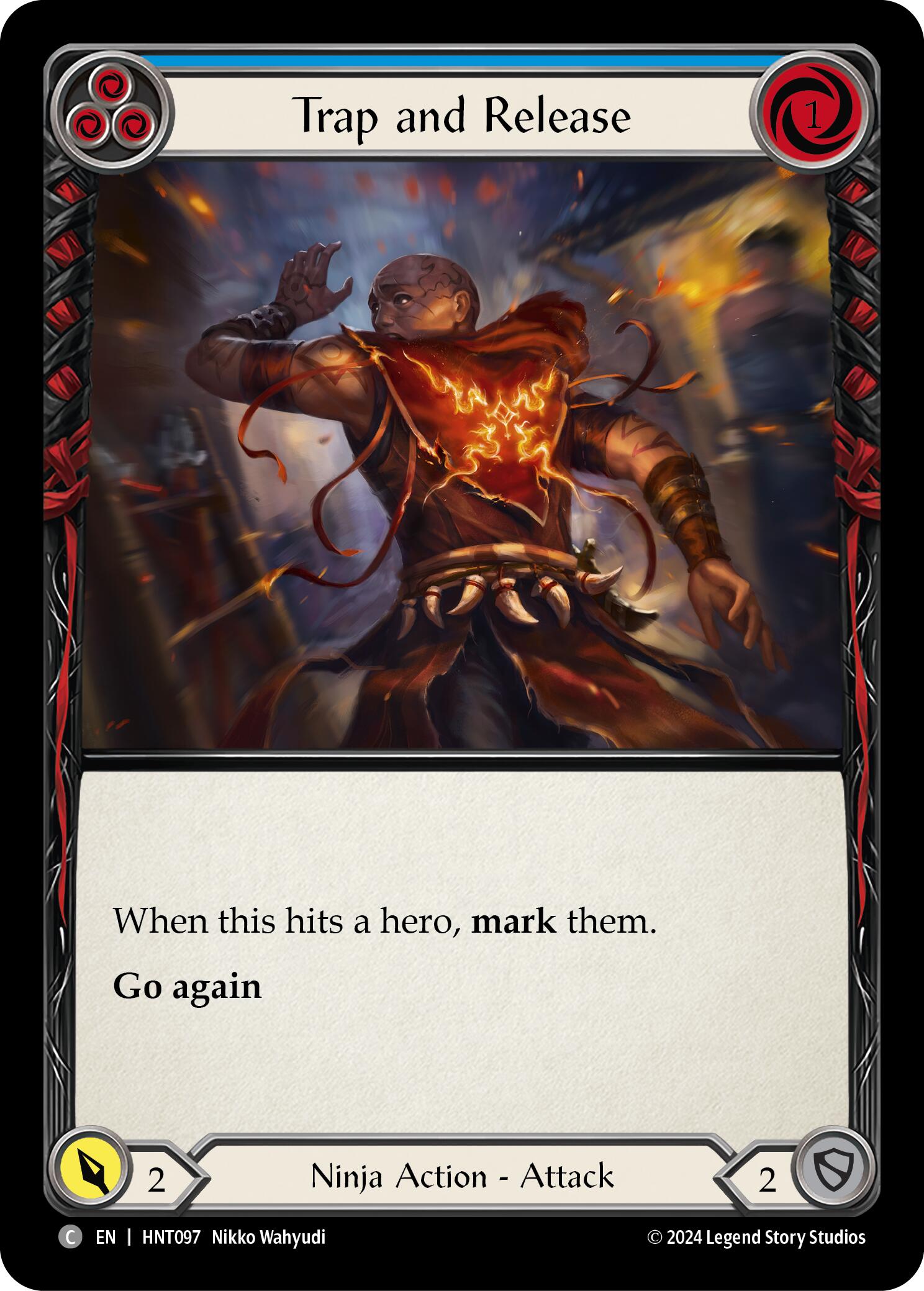 Trap and Release (Blue) [HNT097] (The Hunted) | Good Games Adelaide SA