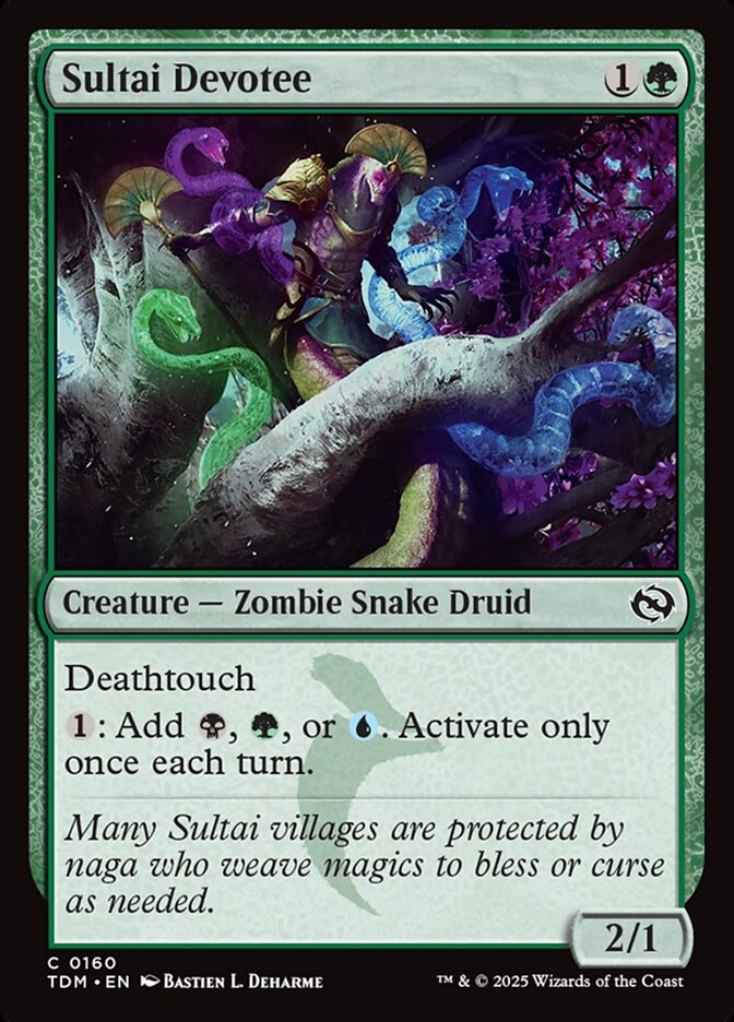 Sultai Devotee 160 (Tarkir: Dragonstorm)  | Good Games Adelaide SA