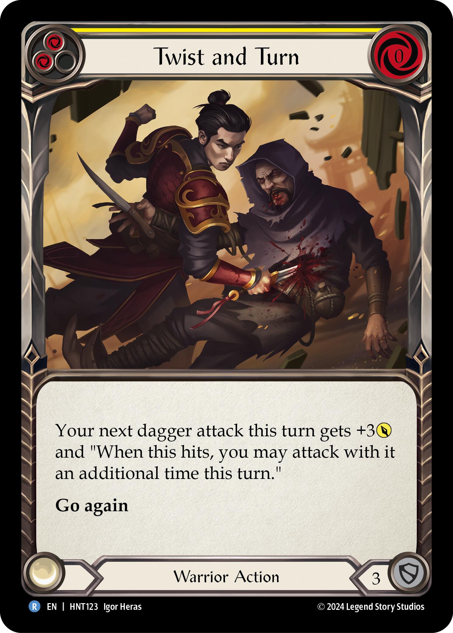 Twist and Turn (Yellow) [HNT123] (The Hunted) | Good Games Adelaide SA