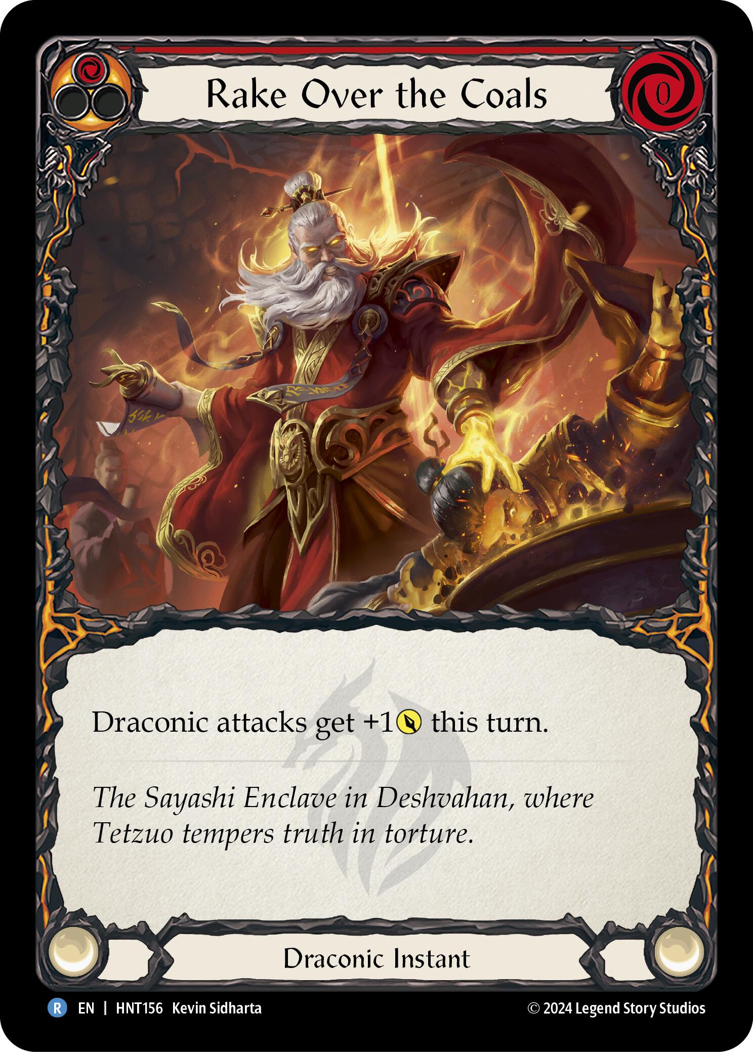 Rake Over the Coals (Red) [HNT156] (The Hunted) | Good Games Adelaide SA