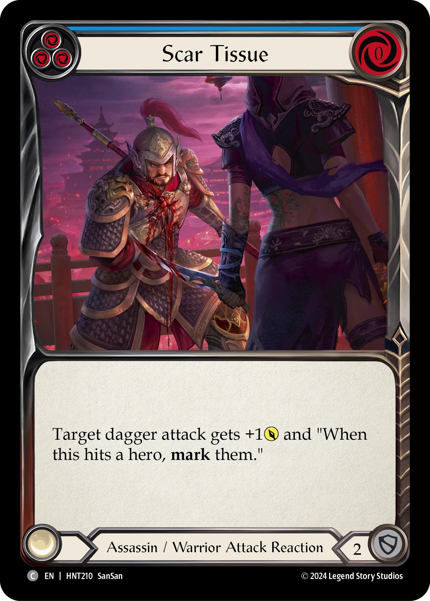 Scar Tissue (Blue) [HNT210] (The Hunted) | Good Games Adelaide SA