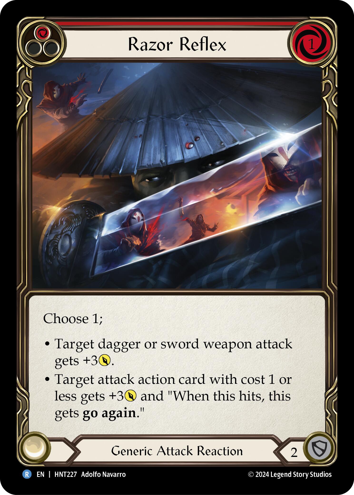 Razor Reflex (Red) [HNT227] (The Hunted) | Good Games Adelaide SA