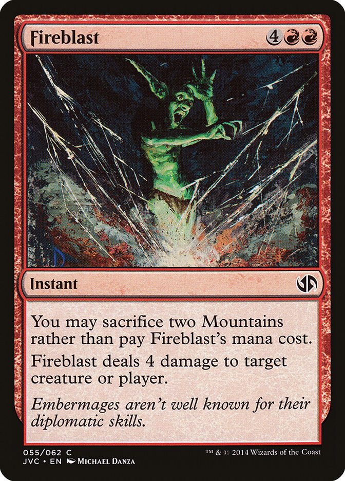 Fireblast [Duel Decks Anthology] | Good Games Adelaide SA