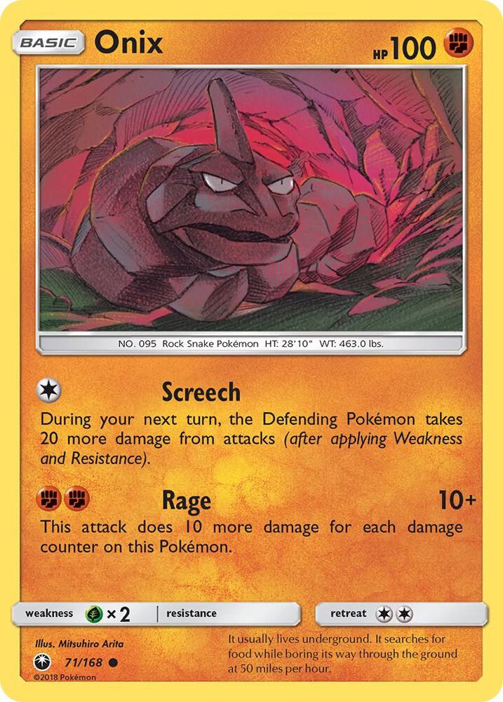 Onix 71/168 (SM - Celestial Storm)  | Good Games Adelaide SA