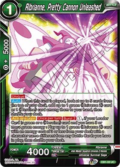Ribrianne, Pretty Cannon Unleashed (EB1-033) [Battle Evolution Booster] | Good Games Adelaide SA