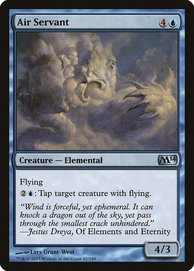 Air Servant 42 (Magic 2014 (M14))  - Foil | Good Games Adelaide SA
