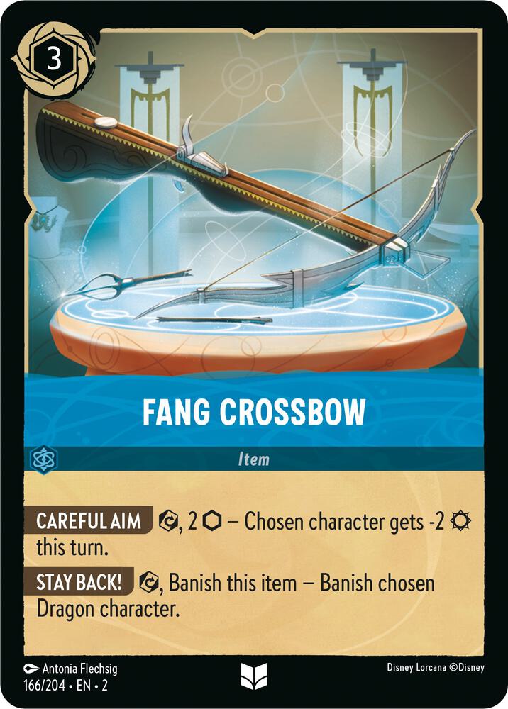 Fang Crossbow 166/204 (Rise of the Floodborn)  - Cold Foil | Good Games Adelaide SA
