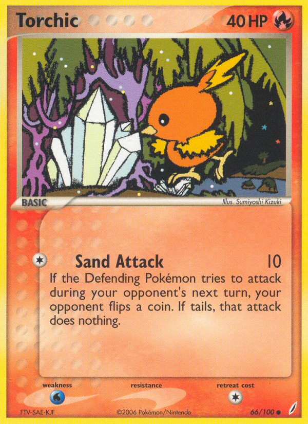 Torchic (66/100) [EX: Crystal Guardians] | Good Games Adelaide SA