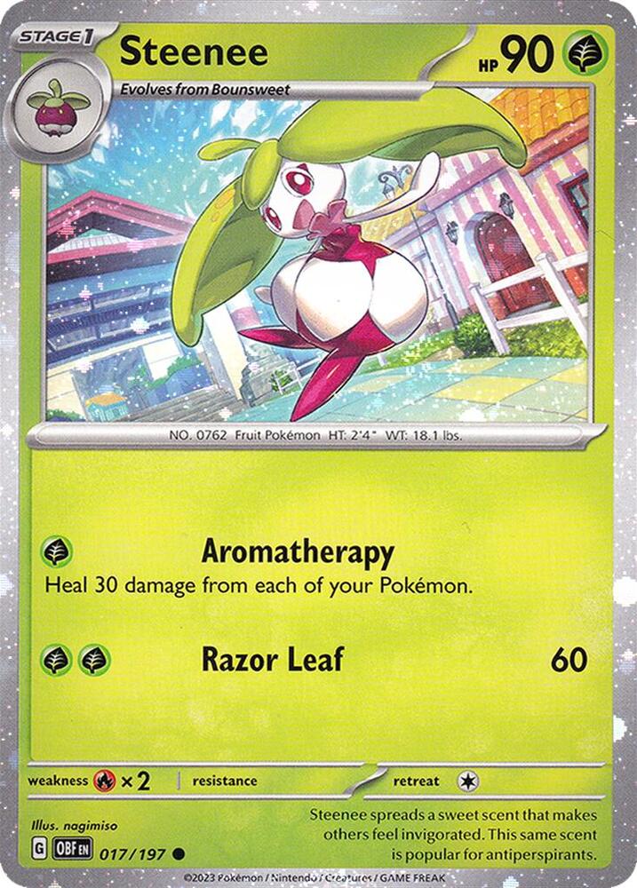 Steenee 017/197 (Miscellaneous Cards & Products)  - Cosmo Holofoil | Good Games Adelaide SA