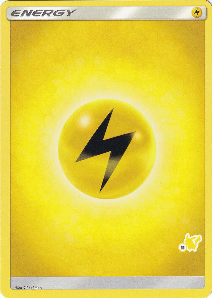Lightning Energy 11 Pikachu Stamped  (Battle Academy)  | Good Games Adelaide SA
