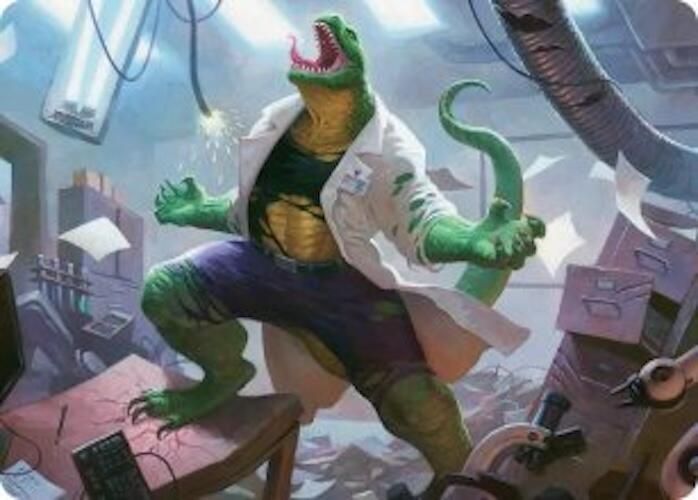 Lizard Connorss Curse Art Card 18 (Art Series: Marvel's Spider-Man)  | Good Games Adelaide SA